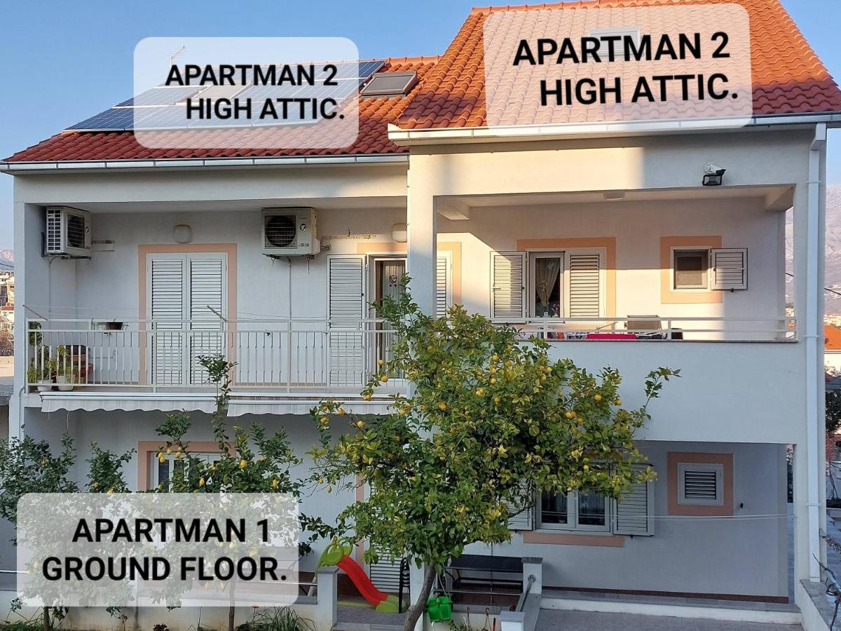 Apartmani Antonia Nakic -Stobrec Split Bagian luar foto